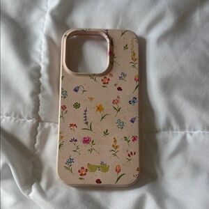 Sunnyday - Floral Pattern I-Phone 14 Case - New. Never Used.